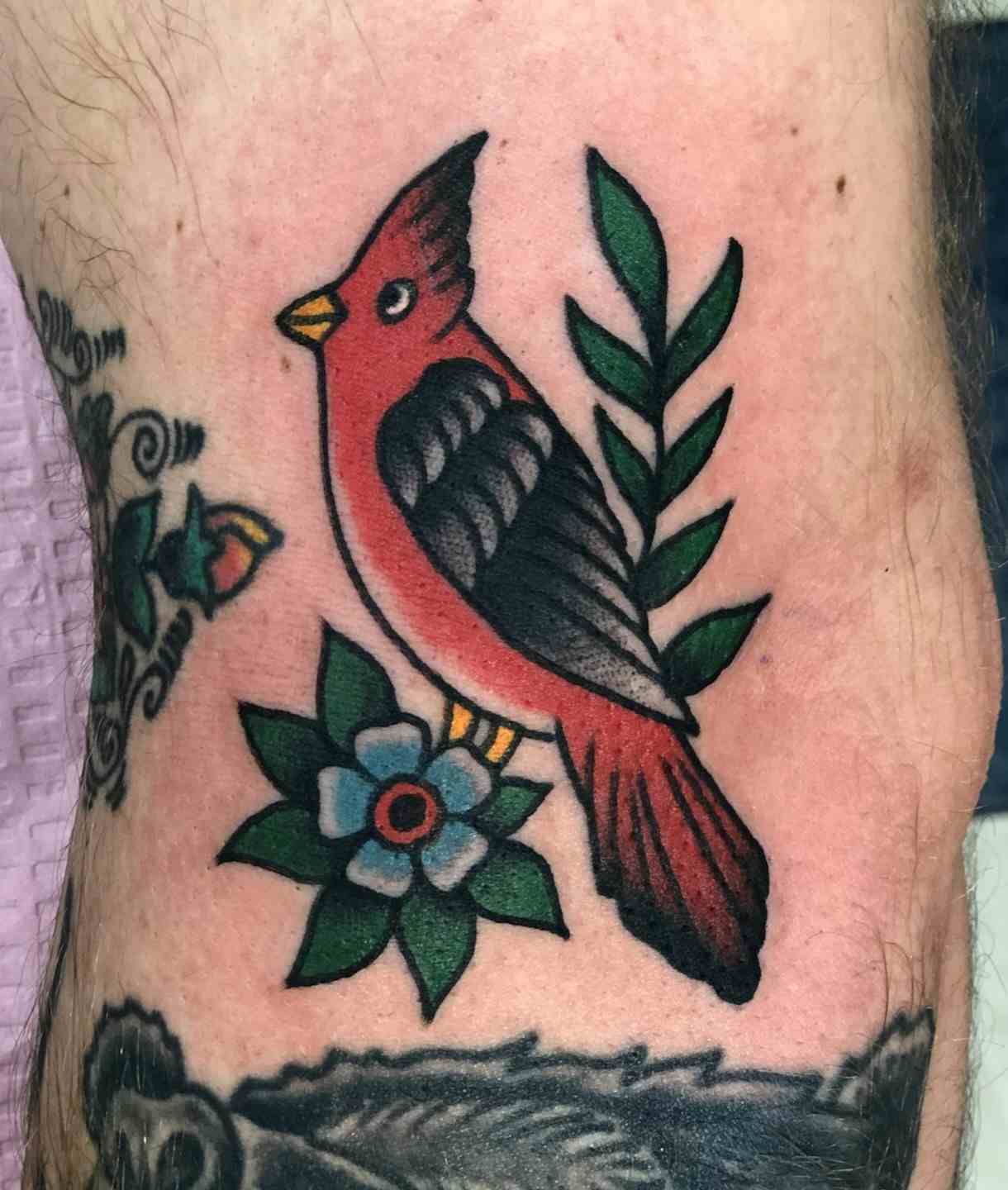 Cardinal tattoo