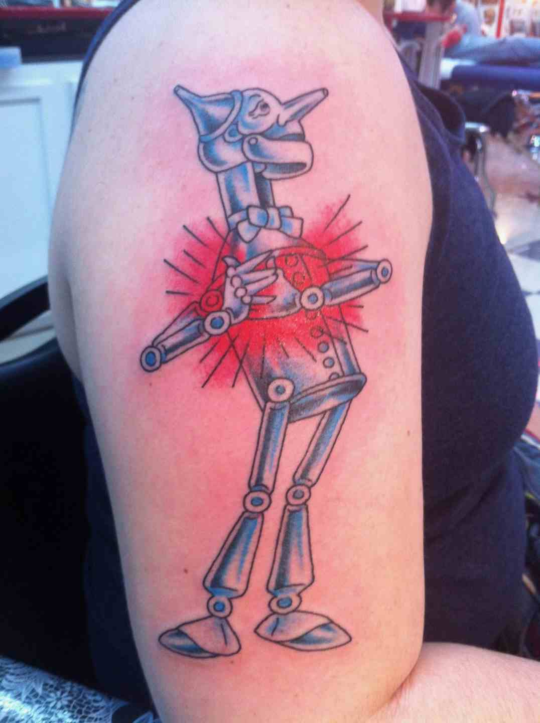 Tin man wizard of oz tattoo