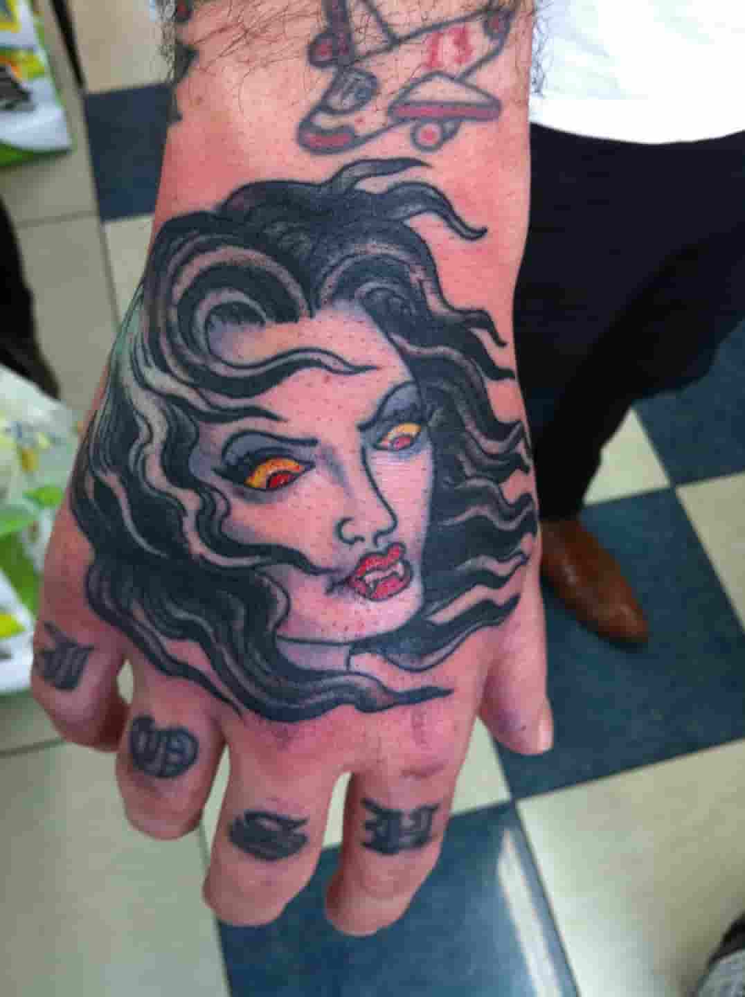 Vampire tattoo